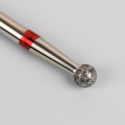 Фреза алмазная для маникюра «Шар», мелкая зернистость, 3.1 мм, в пластиковом футляре - Queen fair фото 3