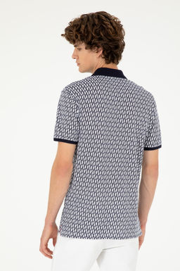 Мужская темно-синяя футболка Неожиданная скидка в корзине - U.s. polo assn фото 5