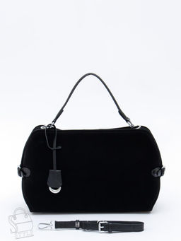 Сумка женская кожаная 1155VG black  Vitelli Grassi
