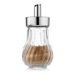 Сахарница Wave с хромированной крышкой, 0.19 л, стекло, пластик - Walmer фото 2