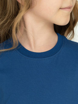 Футболка детская индиго