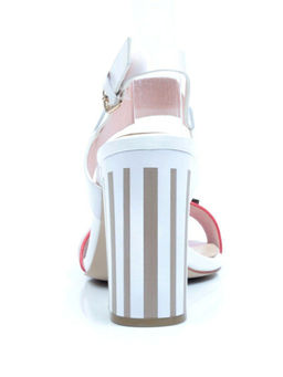 08-XA771-C629-NP141-NP144 WHITE Босоножки (натуральная кожа) - Фабричный китай фото 9