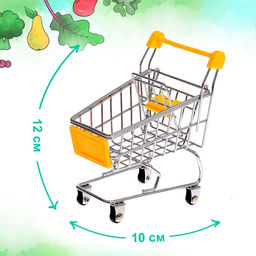 Тележка для покупок Мини, цвета МИКС - Simaland фото 2