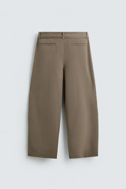 BALLOON FIT TROUSERS WITH PLEATS AND BELT - Zara фото 20
