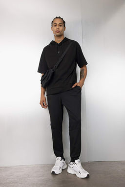 DeFactoFit Sporcu Jogger Esofman Alt? Standart Fit Beli Pacas? Lastikli Cepli  фото 2
