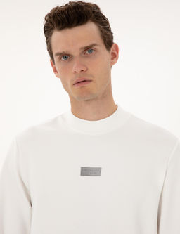 Beyaz Regular Fit Sweatshirt - Pierre cardin фото 2