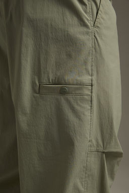 Брюки текстильные Серо-зеленый - Anta фото 10