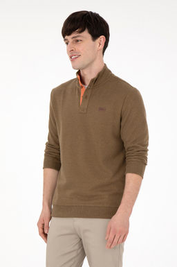 Мужской свитшот цвета хаки Неожиданная скидка в корзине - U.s. polo assn фото 3