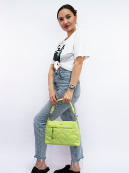 LACCOMA сумка Майя-Ф826-фисташковый эко кожа хлопок