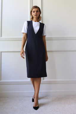 Платье с глубоким вырезом - Looklikecat фото 2