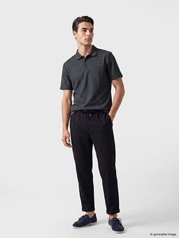 Polo Yaka Dokulu Erkek Ti??rt
