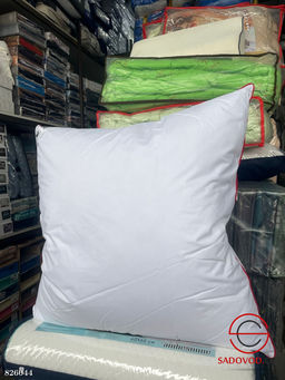 Подушка с наполнителем из мягкого полиэфирного микроволокна