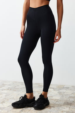 Premium Siyah 2. Katman ile Ekstra Kar?n Toparlay?c? Push Up Tam Boy Orme Spor Tayt THMSS24TY00015 - Trendyolmilla фото 6