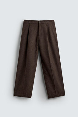 PLEATED TROUSERS WITH BUTTONS - Zara фото 7
