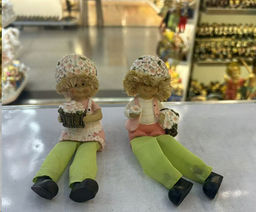 Фигурка висячие ножки Цветочная фея 9 см / YG763 /уп 288/микс