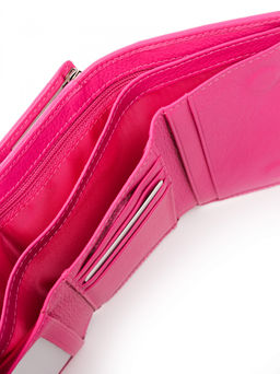 LACCOMA кошелек LA-2072-фуксия натуральная кожа  фото 10