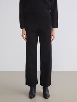 Beli Lastikli Kad?n Triko Pantolon