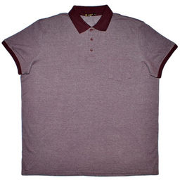 Рубашка-поло "Fazo-R" (великан, бордовый негатив)