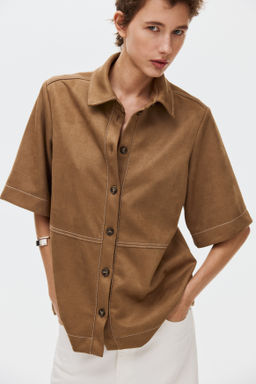 Camisa de manga corta - H&m фото 2