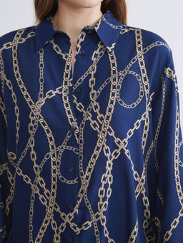 Zincir Desenli Kad?n G?mlek