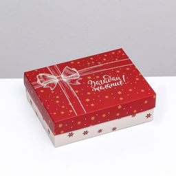 Цена за 5 шт. Подарочная коробка сборная Изысканность, 16,5 х 12,5 х 5,2 см - UPAK LAND фото 7