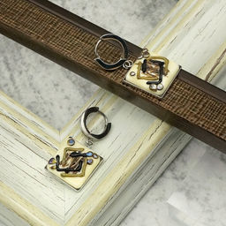 Серьги из муранского стекла