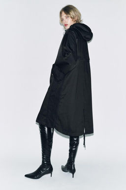 OVERSIZED PARKA - ZW COLLECTION - Zara фото 3