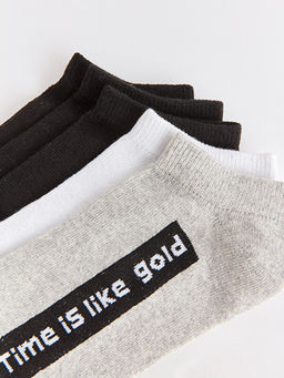 ?izgili Erkek ?ocuk Patik ?orap 5li