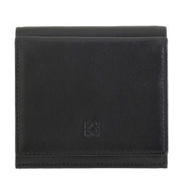 Итальянский кожаный кошелек DuDu серии Flavio | черный поп - Dudubags фото 3
