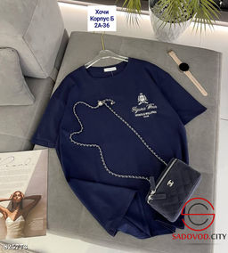 Футболка женская однотонная