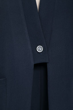 Костюм Мировая тенденция (синий) К11128 - Lt collection фото 3