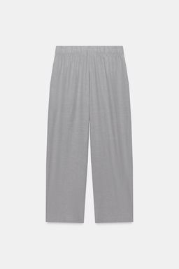 PANTAL?N TOBILLERO GOMA / Gris - Zara фото 4
