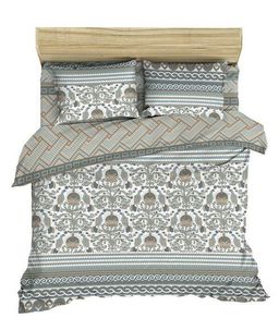 КПБ Мозайка бязь Люкс хлопок 100% Семейный - Лен поволжья фото 4