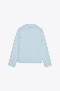 TRIM KNIT JACKET - Zara фото 5