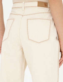 Krem Carrot Fit Spor Pantolon