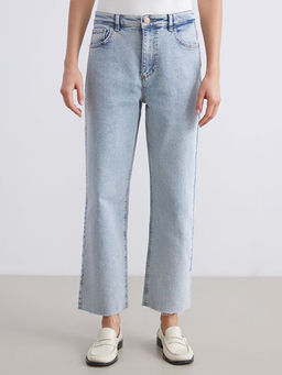 Straight Fit Kad?n Jean Pantolon