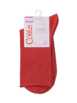 Цена за 2 пары CONTE Меланжевые носки COMFORT темно-коричневый - Conte elegant фото 38