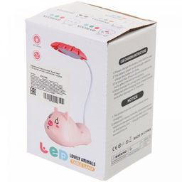 Цена за 2 шт. Настольная лампа "Sweet deer" 7.5*13.5*20 см LED, USB 0.6-3W, Голубой
