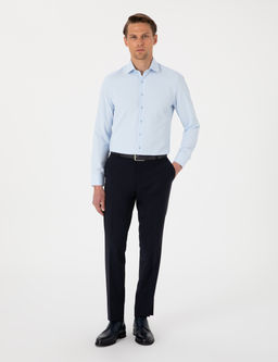 A__k Mavi Slim Fit Uzun Kollu Arm_rl_ G_mlek