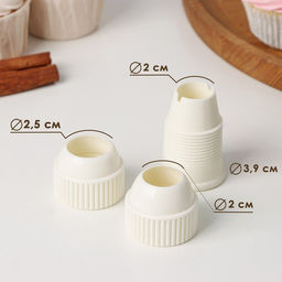 Адаптер для кондитерского мешка Доляна, для насадки d=2/2.5 см  фото 3