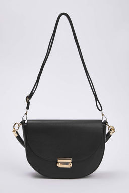 Siyah Metal Toka Detayl? Kad?n City Omuz Canta TAKAW26OC00022