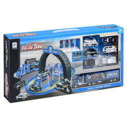 Парковка "Станция полиции" в коробке