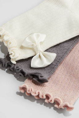 Pack de 3 calcetines con ribete sobrehilado - H&m фото 3