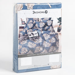 Постельное бельё Экономь и Я Евро Листопад 200х210см,220х215см,70х70см-2 шт  фото 5