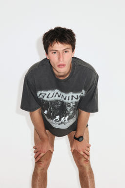Camiseta de deporte boxy con DryMove - H&m фото 6