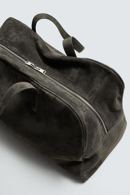 XL LEATHER TRAVEL BAG - Zara фото 6