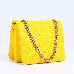 Сумка-мессенджер на магнитах, цвет жёлтый - Simaland фото 3