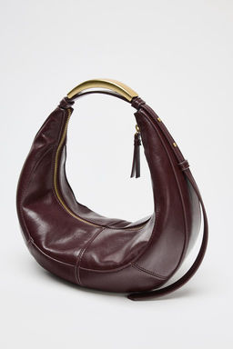OVAL BAG WITH METAL STRAP - Zara фото 12