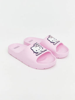 Тапочки Hello Kitty для девочек с принтом