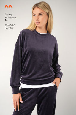 Женский велюровый костюм оверсайз Happyfox - Happy fox фото 13